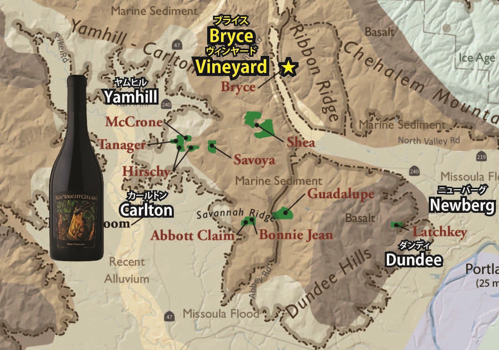 Ken Wright Cellars Pinot Noir Bryce Vineyard 2019 Orca International