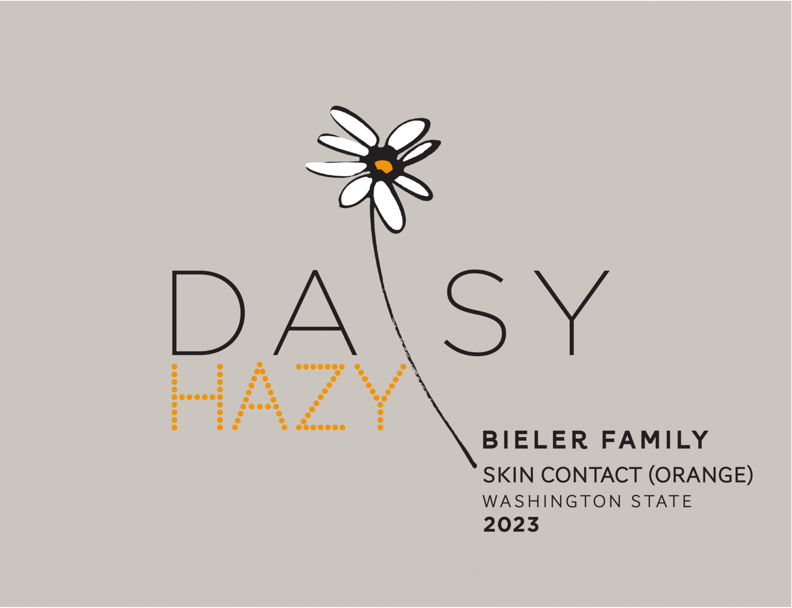 ビーラーファミリー デイジー スキン コンタクト オレンジ ワイン 2023